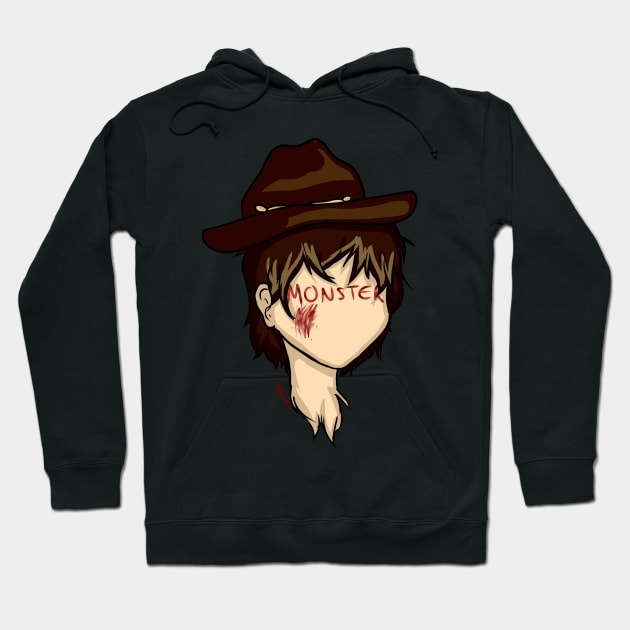 Just Another Monster Too - Carl Grimes Hoodie by oh_shoot_arts